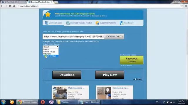 How To Download Facebook Videos 2015 смотреть онлайн