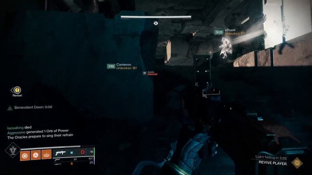 Vault of Glass Oracle Master Challenge | MY LFG NIGHTMARE COME TO LIFE | Raw Footage смотреть онлайн