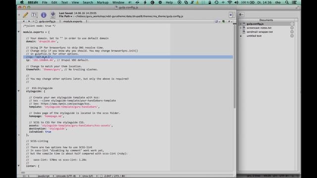 Introduction to the Drupal 8 Guru Theme смотреть онлайн