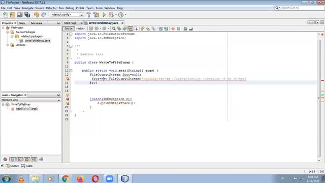 how to write in a file using FileOutputStream كيفية الكتابة داخل ملف باستخدام الصنف FileOutputStrea смотреть онлайн