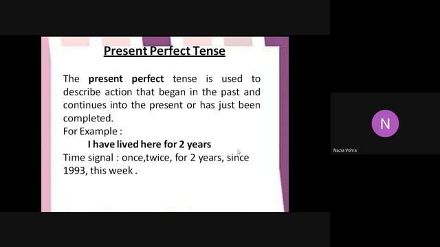 Prerana_Lecture6_Tenses_2 смотреть онлайн