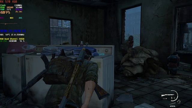 The Last of Us Part I - RX 570 4GB + Xeon E5-2670 v3 FullHD смотреть онлайн