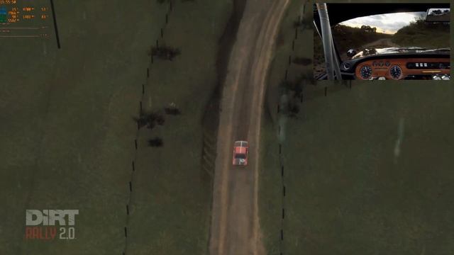 Keyboard Racer: Dirt Rally 2 0 Waimarama Point Forward Lancia Fulvia HF смотреть онлайн
