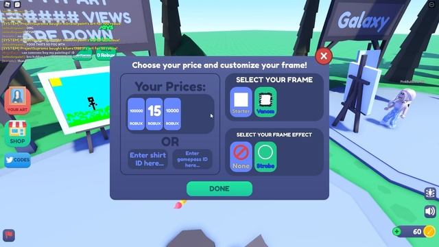 SELLING BAD ART FOR FREE ROBUX смотреть онлайн