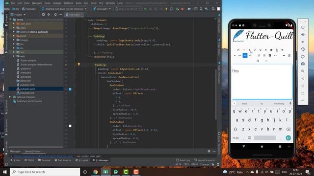 Text Editor in Flutter || Flutter Quill Text Editor Package смотреть онлайн