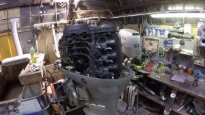 Замер компрессии на лодочном моторе Honda 50 из Салехарда