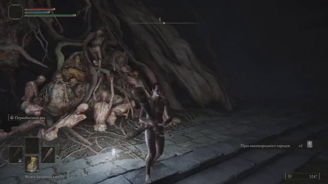 Elden ring. Без урона/no damage. Цербер кладбища Эрд. Lvl 1/Уровень 1. смотреть онлайн
