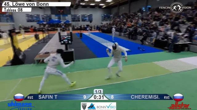 FE M F Individual Bonn Ger World Cup 2017 T08 02 green CHEREMISINOV RUS vs SAFIN RUS смотреть онлайн