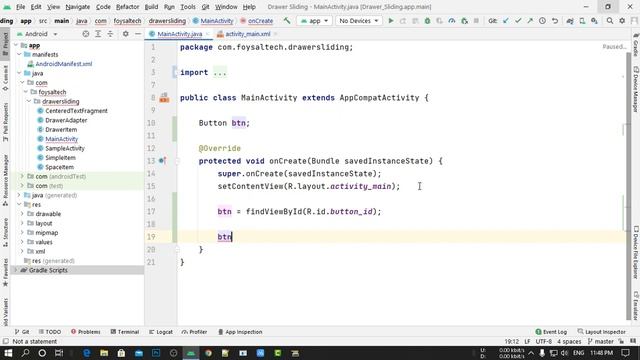 Snackbar , Snackbar Button & Custom Text - Android Studio Tutorial смотреть онлайн