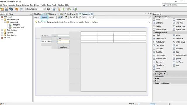Java Swing Netbeans - Manipulation de JTable à partir du code source (Derja dz) смотреть онлайн