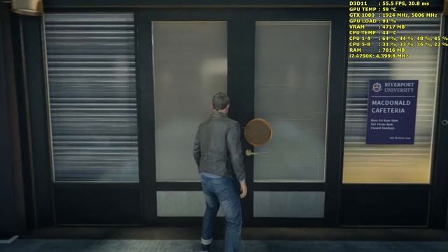 [Quantum Break] [PC] [Gigabyte GTX 1080 G1 GAMING 8GB OC] [1080p] смотреть онлайн