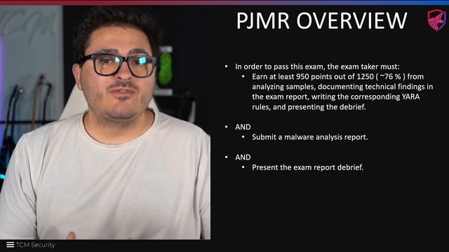 Practical Junior Malware Researcher (PJMR) Exam Overview смотреть онлайн