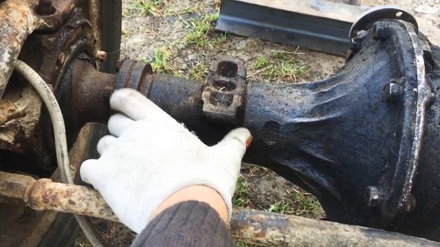 Как укоротить мост для минитрактора Minitractor своими руками 4х4