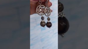 Серьги на заказ. Фурнитура премиум класса.Роза Таубаева. #серьги #украшенияизнатуральныхкамней