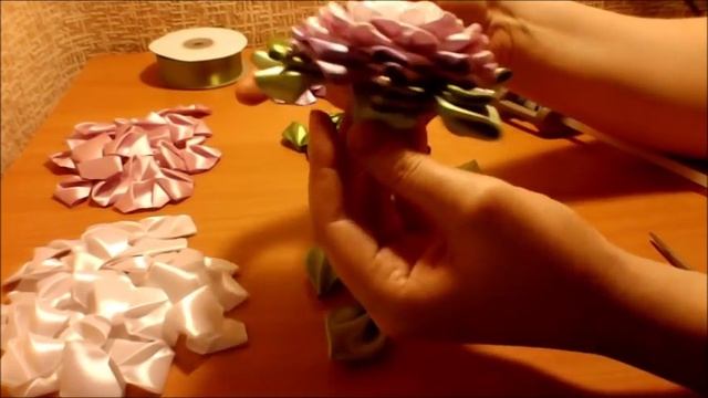 ? Роза Канзаши Мастер Класс / Rose Kanzashi смотреть онлайн