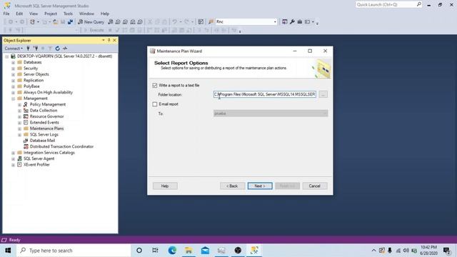 Back Up Automatizado SQL SERVER, Full, Diferential y T-Log смотреть онлайн