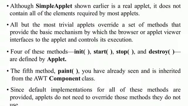 Java Applet tutorial pt1 смотреть онлайн