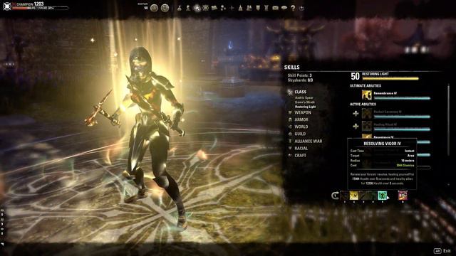 Stamina Templar PvP Build - Elder Scrolls Online: Clockwork City смотреть онлайн