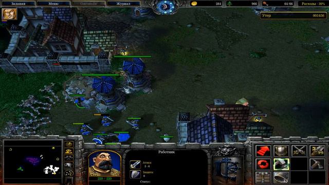 Warcraft 3 - Reigh Of Chaos - Часть 7 - Прохождение кампании Альянс смотреть онлайн
