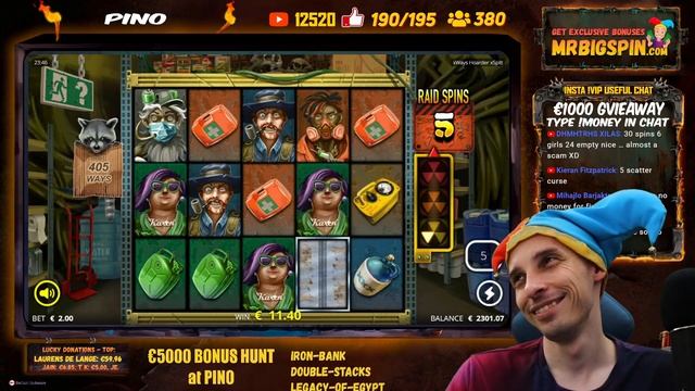 HUGE WIN on Sparky & Shortz slot - BIG €5000 Bonus Hunt смотреть онлайн