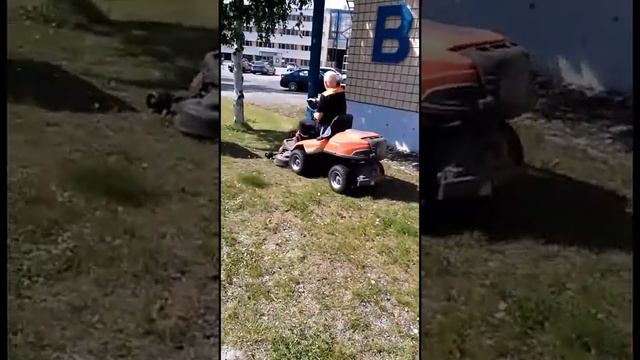 Идеальный покос газона ))) смотреть онлайн