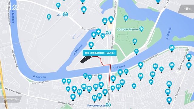 ЖК «Nagatino i-Land» за 3 минуты│Проект на «Острове мечты» — удача или проклятье? смотреть онлайн