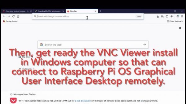 Setup Raspberry Pi OS using Rufus, PuTTY SSH & VNC Viewer but without Monitor, Keyboard & Mouse