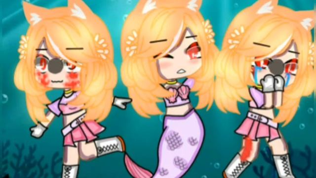 "Проклятие русалки "Gacha club смотреть онлайн