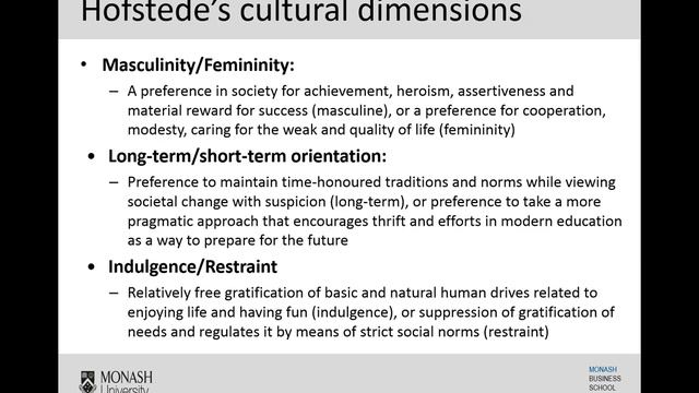 Week 4- Classifications of National Culture смотреть онлайн