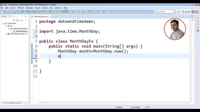 MonthDay Class in Java | Java MonthDay class смотреть онлайн