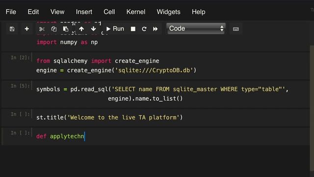 Simple Cryptocurrency Trading Signal App using Python and Streamlit [Realtime] смотреть онлайн