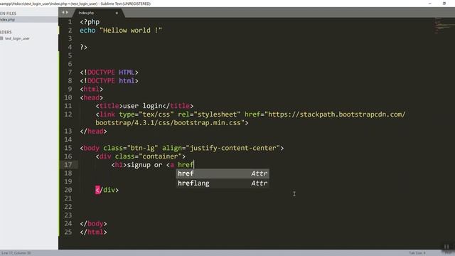 Website with php & mysql by using Signup, Signin, Logout with session to multiple webpage .Part A смотреть онлайн
