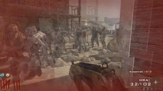 WAW Nuketown 1886 Custom Zombies Map (I am a Easter Egg Hunter!) смотреть онлайн