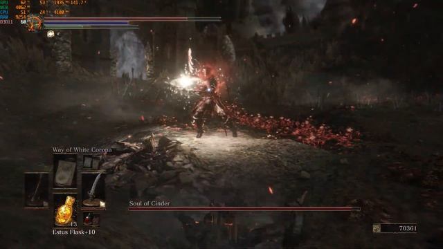 Soul of Cinder Final Boss Fight DARK SOULS III: The Convergence Mod смотреть онлайн