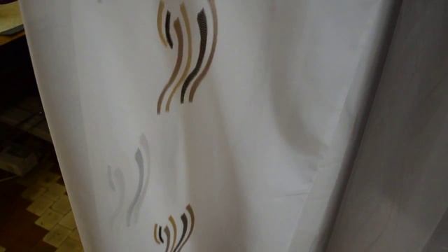 Шифон. Тюли шифон. Тюль шифон. 3685. Белые тюли. Тюли с декором абстракция. смотреть онлайн