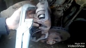 Замена колодок Renault Kangoo в домашних условиях