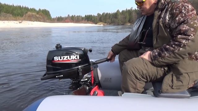 Сузуки df 6 as. Обкатка,комментарии. смотреть онлайн