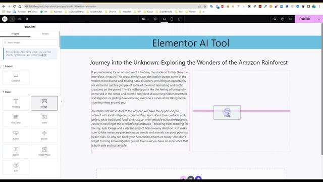 Elementor AI Image and Text Generator. The new feature in the Elementor WordPress page builder смотреть онлайн