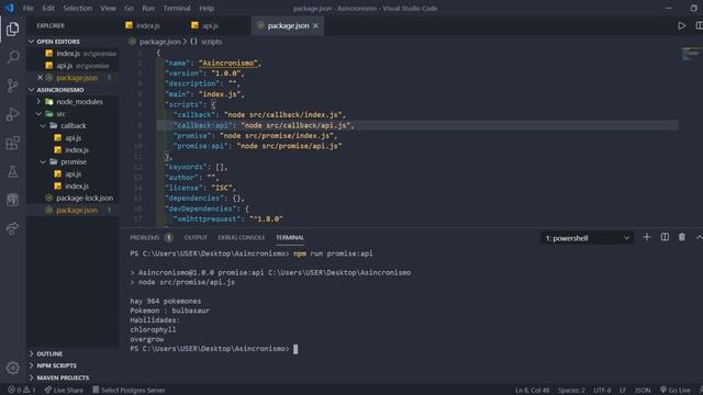 Asincronismo en Javascript - Promises y Async await смотреть онлайн