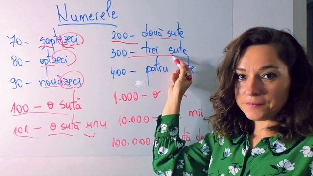 Romanian for foreigners: The numbers C (lesson 4) смотреть онлайн