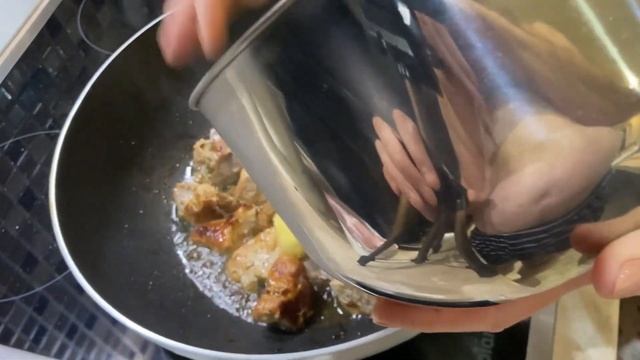 Жареная картошка с мясом. Все очень просто. смотреть онлайн