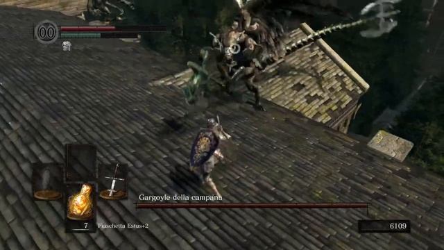 Don't Have To Git Gud When You Have A Zweihander +15 - Gargoyle Bossfight DSR PS4