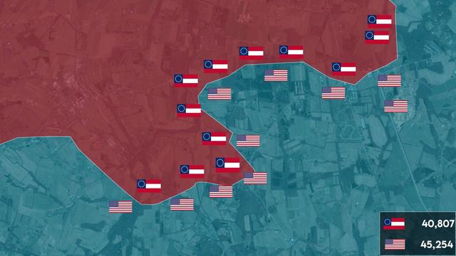 Battle of Gettysburg in 1 minute using google earth. смотреть онлайн