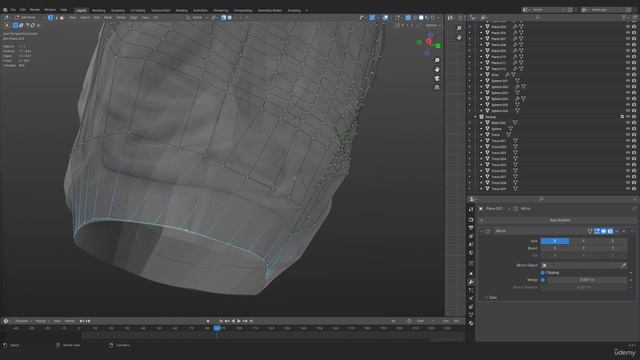 Creating a Hero Weapon for Games - Часть 32 - Shirt Retopo смотреть онлайн