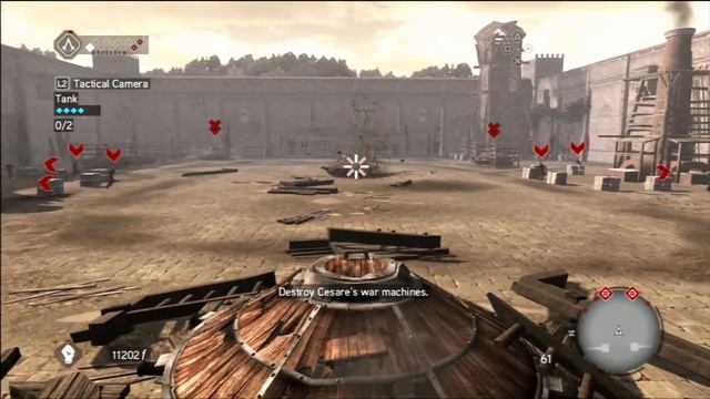 Assassin's Creed Brotherhood Part 21 - Da Vinci's Tank - Illegal Umbrella смотреть онлайн