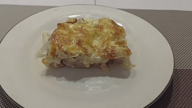 Мяско под сырной шапкой #мясовдуховке