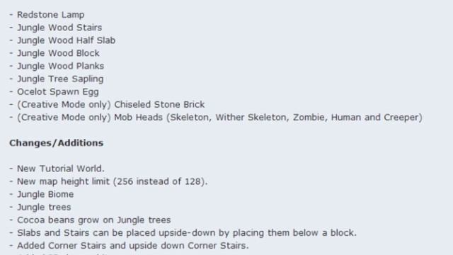 Minecraft Xbox 360 - Minecraft Xbox 360: TU12 COMPLETE CHANGELOG - TU12 in Certification Testing - смотреть онлайн