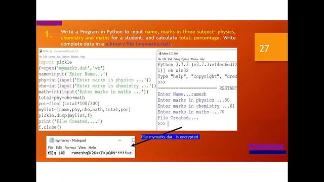 CBSE Class XII ,Computer Science Data File Series 11 смотреть онлайн