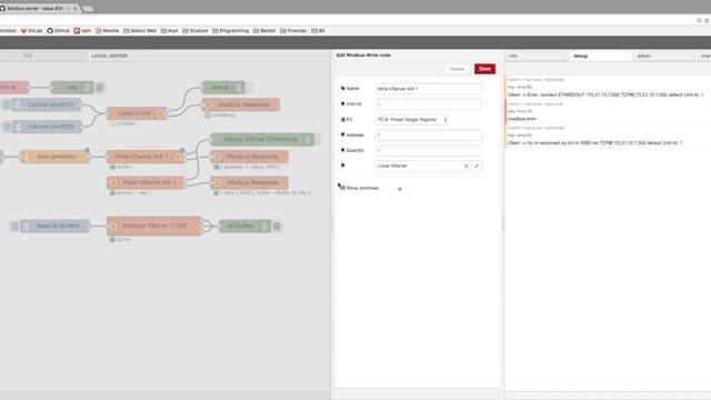 node-red-contrib-modbus - Modbus Read and Write nodes смотреть онлайн