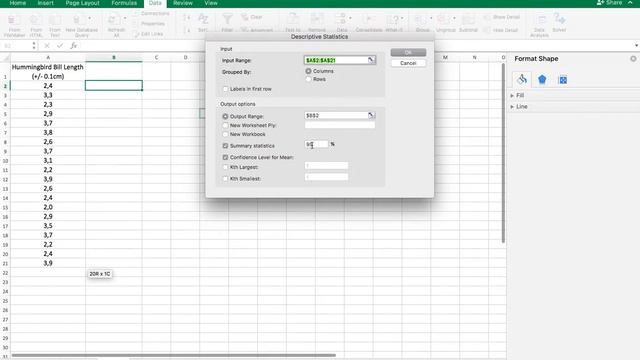 How to calculate a 95% confidence interval in Excel смотреть онлайн